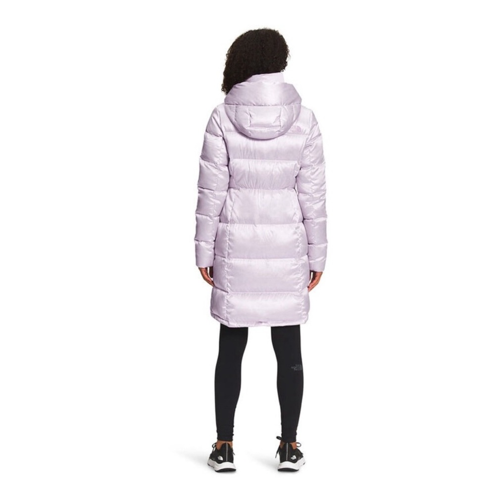 The North Face Metropolis Hooded Parka Lavender Fog / Shine Down Filling Coat M - Picture 2 of 9